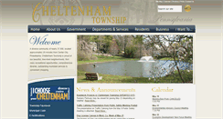 Desktop Screenshot of cheltenham.municipalcms.com